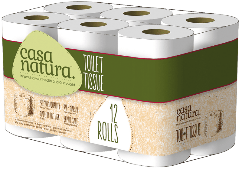 Casa Natura Toilet Paper 12 Rolls