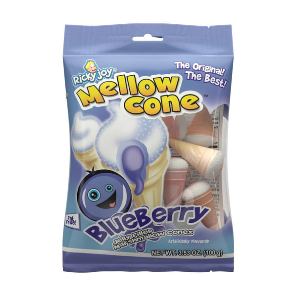 RICKY JOY MELLOWCONE BLUEBERRY 3.53oz-C18