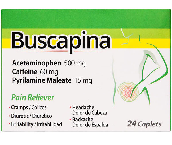 OPMX BUSCAPINA 24 CAPLETS PK3  /  UOM C12