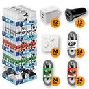 Exhibición a granel inalámbrica de 120 piezas