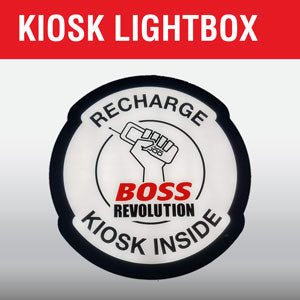 BOSS Revolution Kiosk Lightbox
