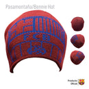 Gorro de invierno oficial FC Barcelona rojo