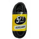 Cables de Datos Auxiliares Trenzados de 5FT a Granel (Paquete de 24)