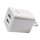 Cargador Doble USB para Hogar de 2.1 Amperios colores surtidos (Paquete de 24)