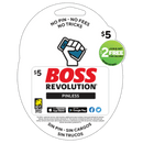$5 Boss Revolution Tarjetas Físicas