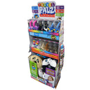 AURICULARES DE FELPA CON CABLE DE 10 PIES VARIEDAD DE EXPOSITOR DE SUELO 42 PIEZAS POR EXPOSITOR