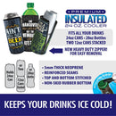 ENFRIADOR DE LATA DE 24 OZ 6 PIEZAS POR DISPLAY