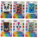 AURICULARES DE FELPA CON CABLE DE 10 PIES VARIEDAD DE EXPOSITOR DE SUELO 42 PIEZAS POR EXPOSITOR