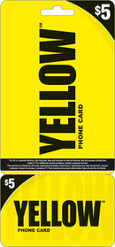 $5 Tarjetas Físicas Yellow