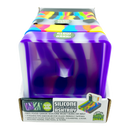 CENICERO DE SILICONA PIRAMIDAL 6 PIEZAS POR DISPLAY