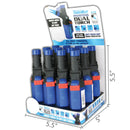 TORCHA MÓVIL XXL AZUL 12 PIEZAS POR DISPLAY