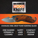 CUCHILLO DE MADERA ROUGHNECK 6 PIEZAS POR DISPLAY