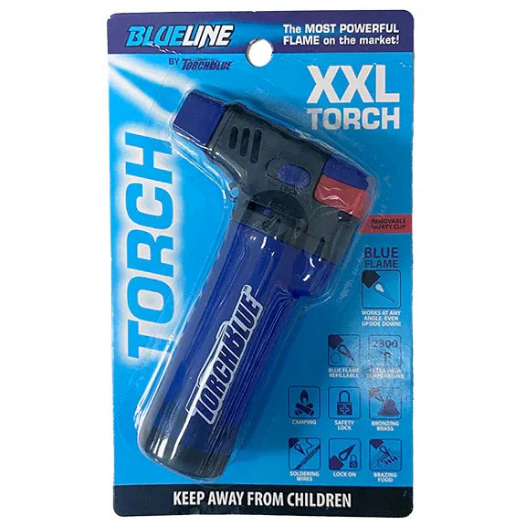 CARDED TORCH BLUE XXL TORCH 12 PIECES PER PACK