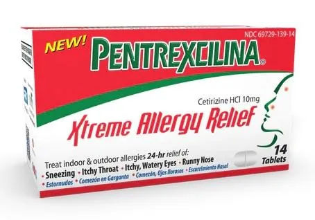 OPMX PENTREXCILINA XTREME ALLERGY RELIEF 14 TABS PK3