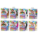 AURICULARES DE FELPA CON CABLE DE 10 PIES VARIEDAD DE EXPOSITOR DE SUELO 42 PIEZAS POR EXPOSITOR