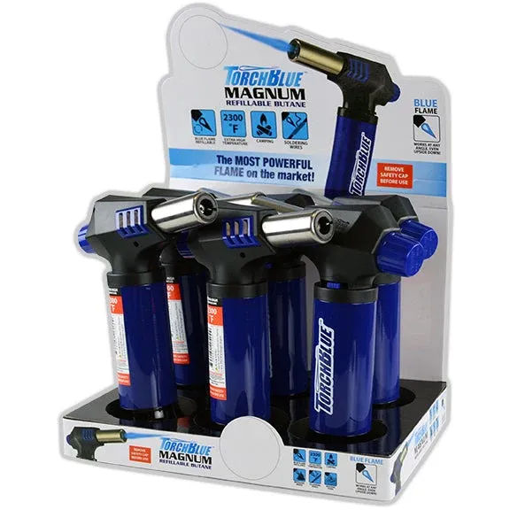 TORCH BLUE MAGNUM XXL 6 PIECES PER DISPLAY