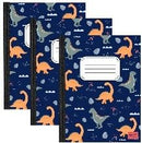 Cuaderno de Composición - 3 PK Diseño Variado - Rayado Ancho (48 Paquete)