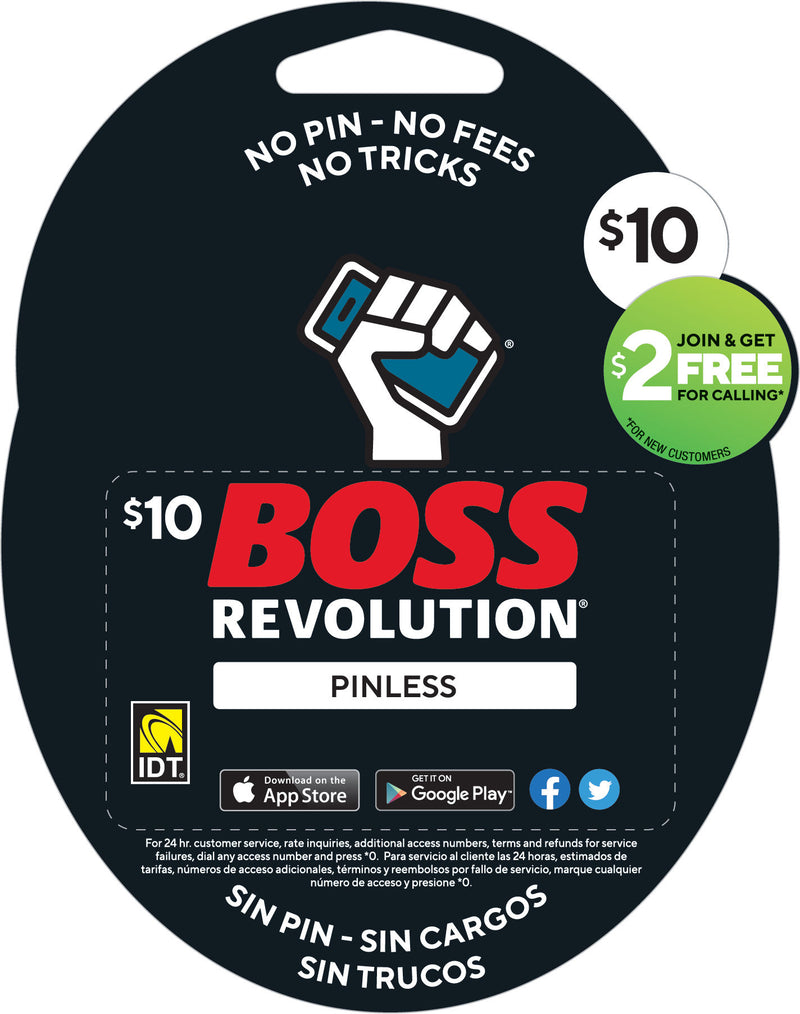 $10 Boss Revolution Hard Cards