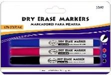 Dry Erase Markers - Chisel Tip - Black (36 Pack)