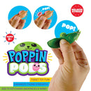 FIDGET STRING BEANS POPPIN PODS 24 PIEZAS POR DISPLAY