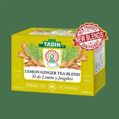TADIN TEA LEMON-GINGER 24ct pk6