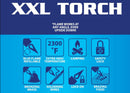 TORCH BLUE XXL 13 PIEZAS POR DISPLAY