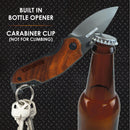 CUCHILLO DE MADERA ROUGHNECK 6 PIEZAS POR DISPLAY