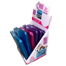 BILLETERA DE MONEDERO OMBRÉ 6 PIEZAS POR DISPLAY