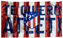 Bandera Atlético de Madrid TE QUIERO 120x90 cm